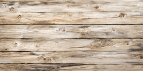 Fototapeta premium Wood texture background featuring light, weathered, rustic oak highlights the unique woodgrain texture. This image showcases a faded varnished wooden surface with a hardwood washed planks pattern.