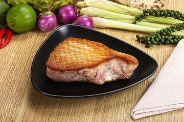 Roasted fresh delicous Tuna steak