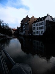 Obraz premium Strasbourg, France - December 202: Visit the beautiful town of Strasbourg in Alsace 