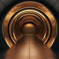 Fototapeta premium A vault filled with resources, unlocked by teamwork, symbolizing collective economic advantage