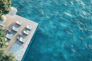 Oceanfront Deck Relaxation Spot