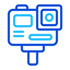 Action Camera Duoline Icon