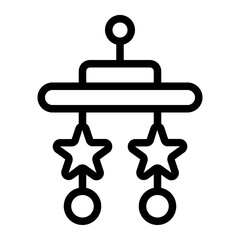 Baby Toys Line Icon