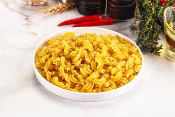 Raw dry Italian pasta Gallo