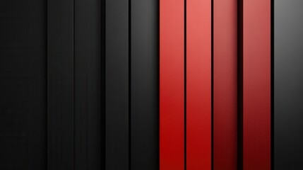 Black and Red Technology Abstract Background with Futuristic Design
