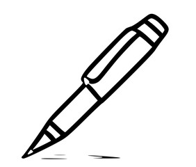 fountain pen vector illustration
