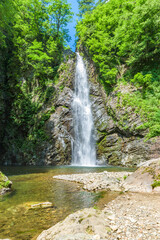 世界遺産「白神山地」　暗門滝　第ニの滝　青森県