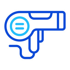 Hair Dryer Duoline Icon