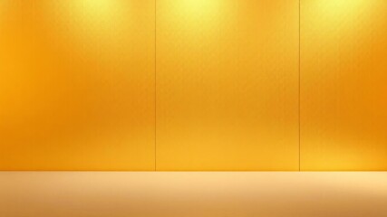 Golden shiny wall surface with gradient reflection, perfect for luxury and elegance themed designs, background, gradient