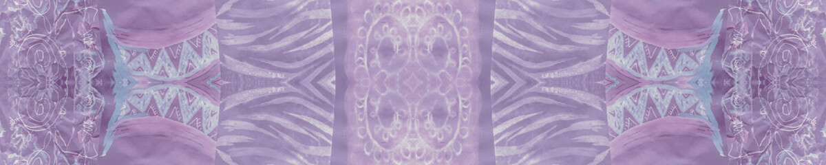 Indigo Element. Blue Style Pattern. Seamless