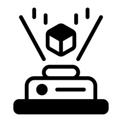 Hologram Glyph Icon