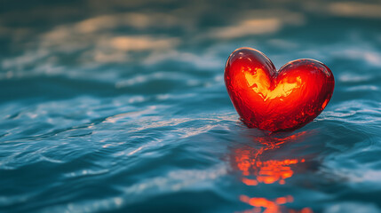 Fototapeta premium Cute Hearts Background Wallpaper