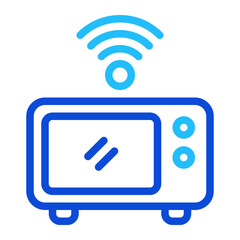 Microwave Duoline Icon