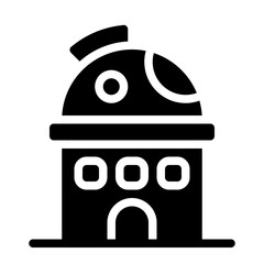 Observatory Solid Icon