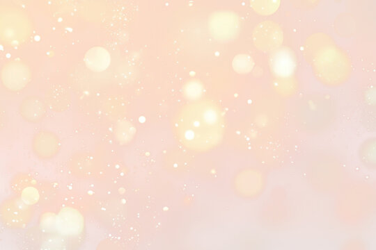 PNG Pastel orange blurred bokeh light background particles outdoors lighting.
