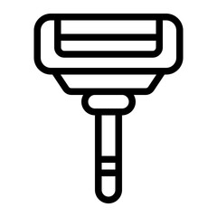 Razor Line Icon