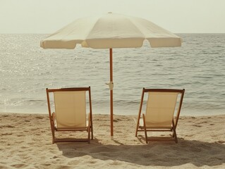 Summer Beach Relaxation