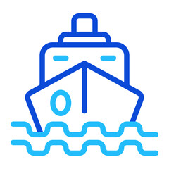 Ship Duoline Icon