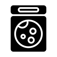 Space Food Solid Icon