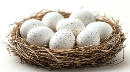 Obraz premium nest with eggs