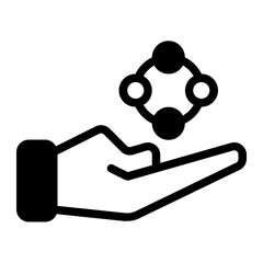 Strength Glyph Icon