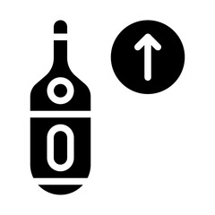 Thermometer Solid Icon