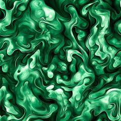 Obraz premium Abstract green liquid marble texture.