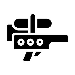 Water Gun Solid Icon