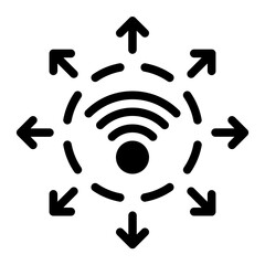 Wifi Solid Icon