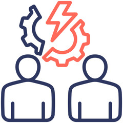 Conflict Management Icon