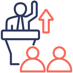 Motivational Speech Icon