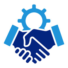 Partnership Icon Element For Design