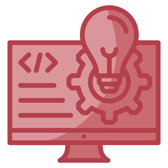 Business Solutions Icon Element For Design