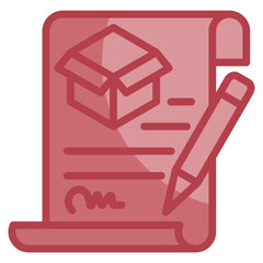 Supply Agreement Icon Element For Design