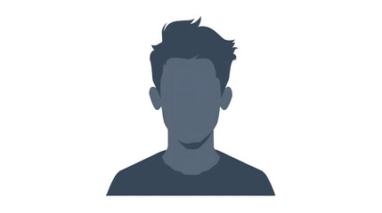 a man with a dark haircut