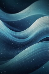 Abstract light blue waves background