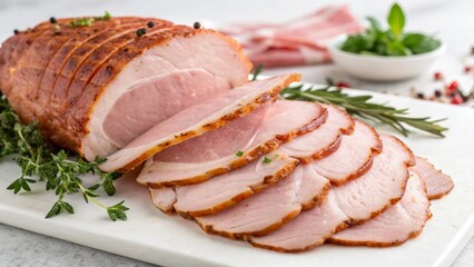 Delicious Ham & Gammon: Fresh Meat Cuts, Culinary Ingredients, Food Photography