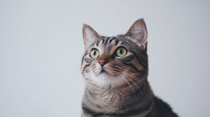 Obraz premium The Cat with Green Eyes