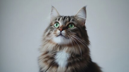 The Majestic Cat Portrait