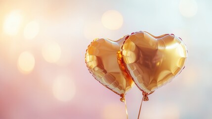 The Romantic Heart Balloons