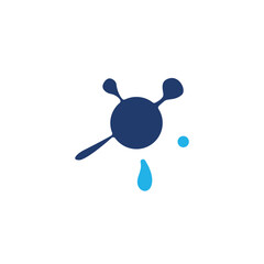 stain colored icon vector design good for web or mobile app
