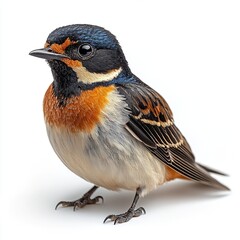 Attractive swallow graphic on a plain white background.