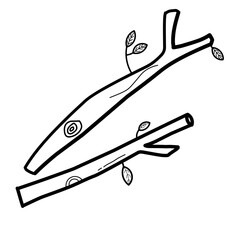wooden twigs