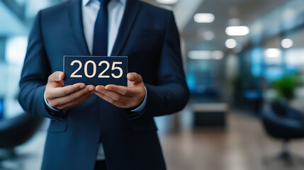 New 2025 year for business