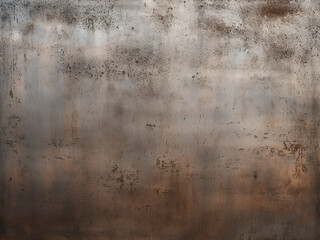 Obraz premium Aged metal texture with old iron and brushed steel plate for a rustic industrial look
