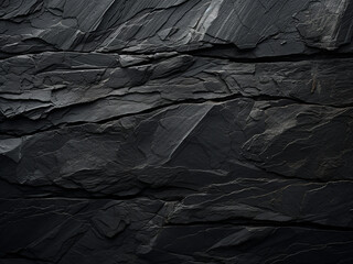 Slate black stone texture with a dark grey pattern forming a background