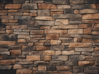Obraz premium Detailed brown antique wall textures with aged and weathered surface characteristics