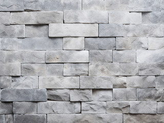 Fototapeta premium Light gray marble block wall texture used as a natural background
