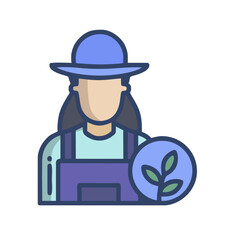 gardener with watering can