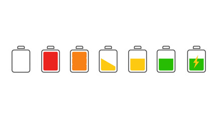 Minimal Progressive Flat Vector Icons Collection.
